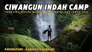 Jembatan Kayu di Ciwangun Indah Camp Ini Disebut Amazon Bandung, Trekking 30 Menit!