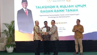 Perkuat Transparansi dan Akuntabilitas Bank Tanah Serahkan Pedoman Akuntansi ke BPK RI