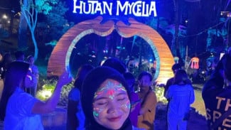 Wisata Malam di Bandung: Hutan Mycelia yang Magis Cocok Disinggahi