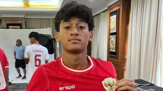 Viral, Striker Timnas Indonesia U-17 Selebrasi Gol Malah Nyungsep ke Parit
