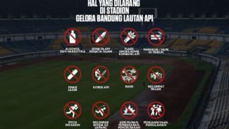 Perhatikan! Aturan Sebelum dan Sesudah Laga Persib Bandung vs Manila Digger