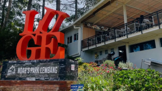 Liburan Keluarga di Noah Park Lembang Bandung, Gratis dan Seru