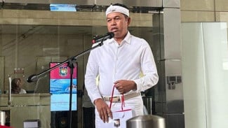 Gubernur Dedi Mulyadi Jamin Biaya Perawatan Korban Ambruknya Musala Ditanggung Pemprov Jabar