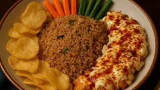 Nasi Goreng Bistik Ini Viral di Bandung hingga Jadi Buruan Foodies, Anda Wajib Coba