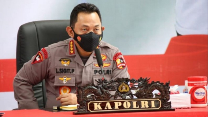 Kapolri Jenderal Listiyo Sigit Prabowo