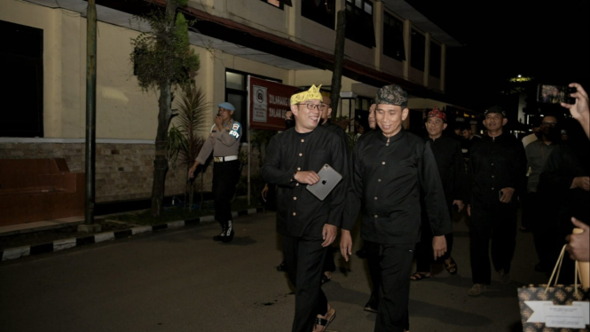 Gubernur Jabar, Ridwan Kamil dan Kapolda Jabar baru