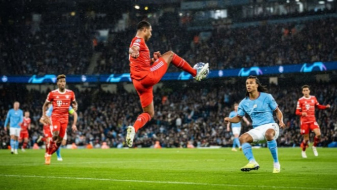 Duel Manchester City vs Bayern Munich