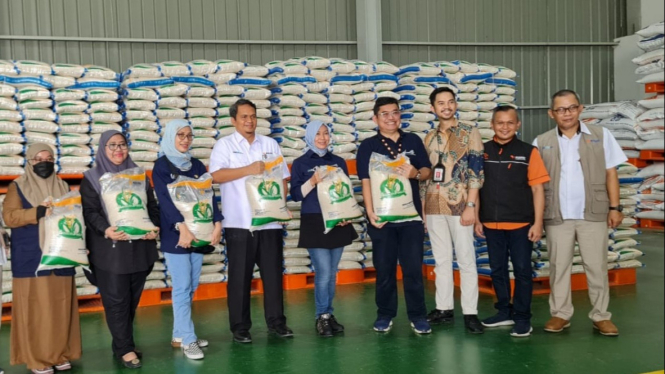 Pos Indonesia Pastikan distribusi beras pemerintah hingga H-1 Lebaran