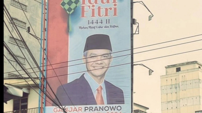 Baliho Ganjar Pranowo