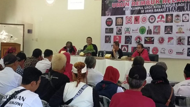 Relawan Jokowi dan Ganjar gelar konsolidasi