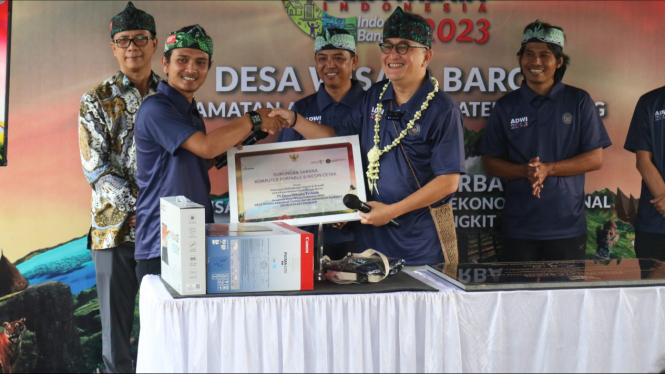 Desa Baros Kabupaten Bandung Masuk 75 Besar ADWI 2023