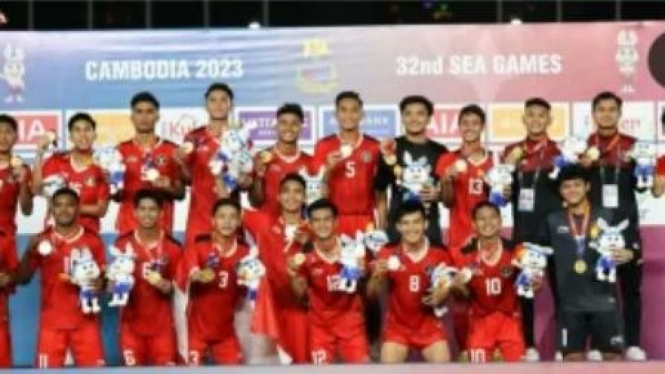 Timnas U-22 Raih Emas di SEA Games 2023 Kamboja