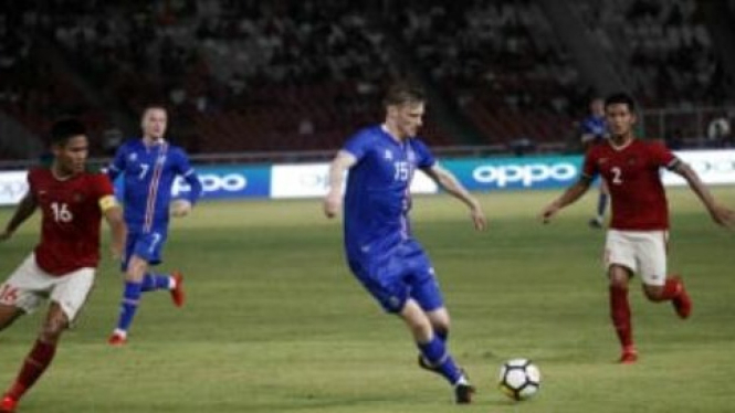 Islandia Menang Telak Atas Indonesia dengan Skor 4-1