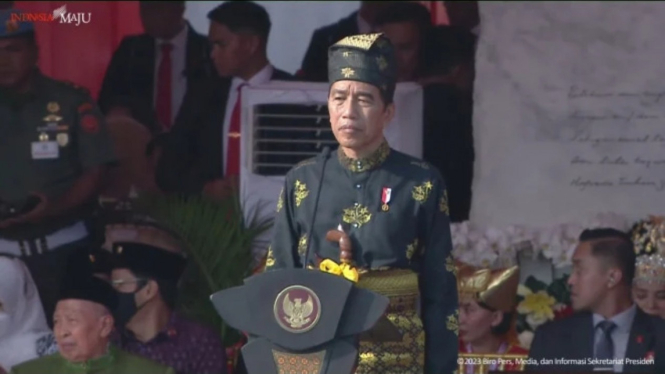 Pesan Presiden Jokowi di upacara hari lahir pancasila