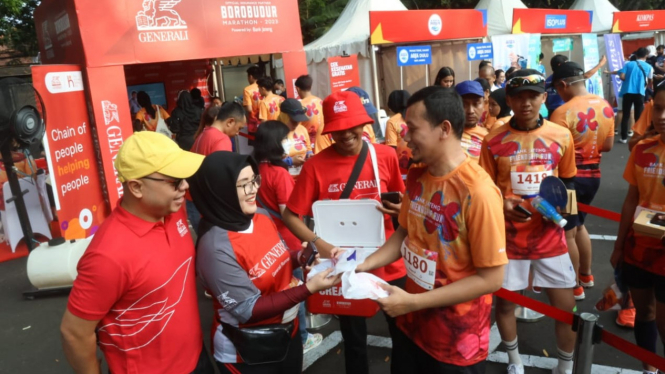 Generali Indonesia di Borobudur Marathon 2023 Bandung