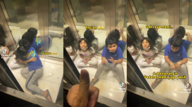 Anaknya terjebak dalam lift, reaksi Shiren Sungkar bikin kagum