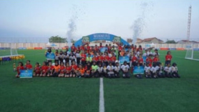 Para siswa SD Juara Milklife Soccer Challenge 2023