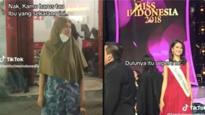 Kisah Mantan Finalis Miss Indonesia 2018 asal Sulteng, Kini jadi IRT