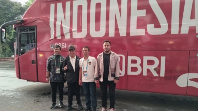 Bus anyar Timnas Indonesia