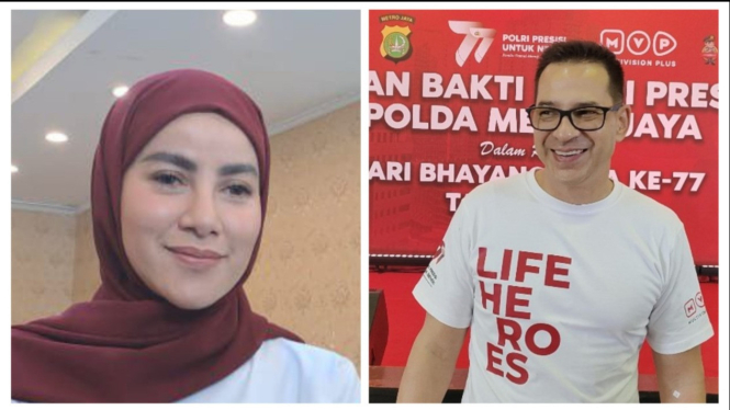 Olla Ramlan dan Ari Wibowo