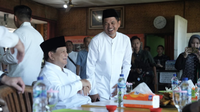 Prabowo dan Dedi Mulyadi