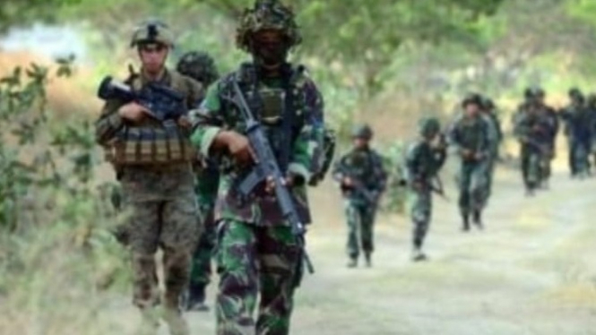 pasukan gabungan TNI di Papua