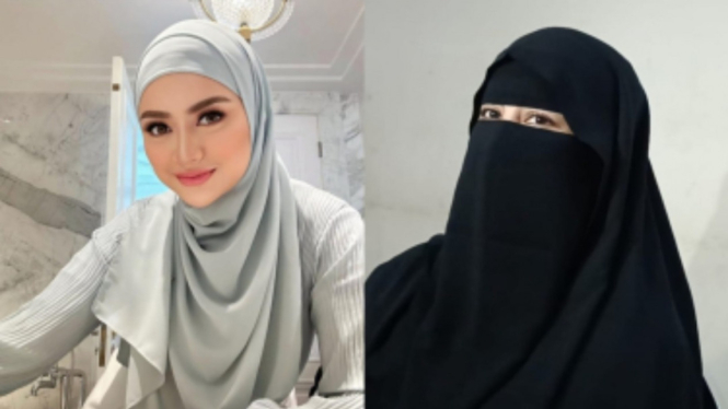 Sebelum lepas hijab, Nathalia minta izin Umi Pipik