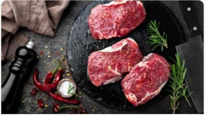 Ilustrasi Daging Merah