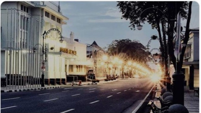 Jalan Asia Afrika Kota Bandung Jawa Barat