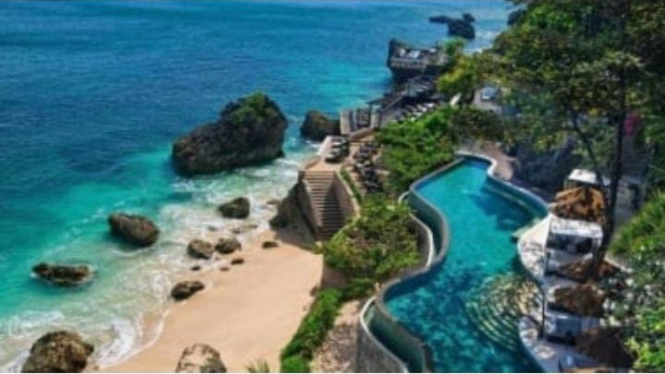 Ilustrasi hotel & resort di Bali