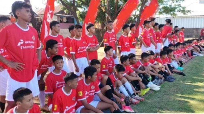 Peserta Seleksi Timnas U-17 di Makassar