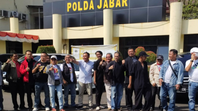 Para Pendukung Jokowi di Pola Jabar, Bandung