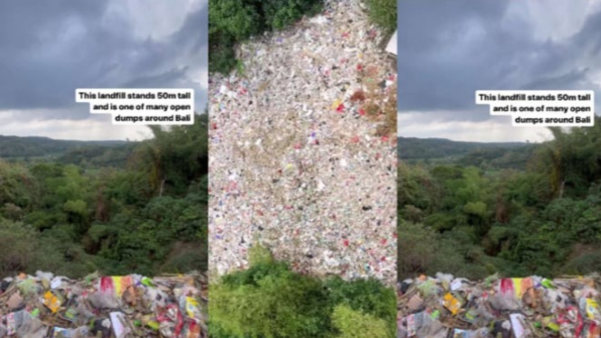 Viral Gunung Sampah di Bali Jadi Sorotan Bule