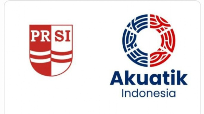 Logo Baru PRSI jadi Akuatik Indonesia