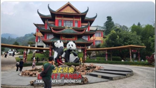 Istana Panda Taman Safari Indonesia, Bogor
