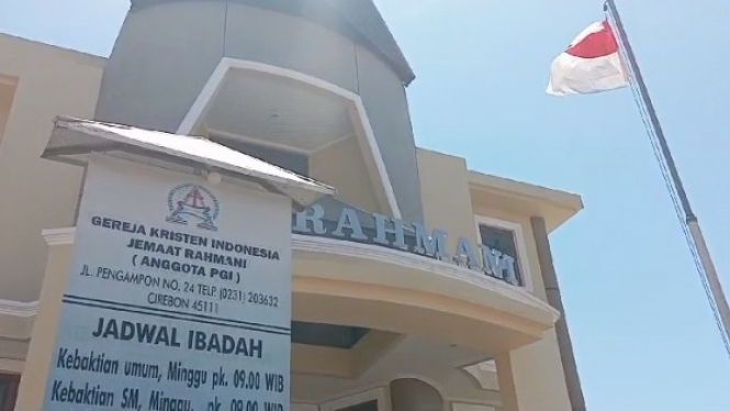Gereja Kristen Indonesia (GKI) Rahmani Lemahwungkuk, kota Cirebon