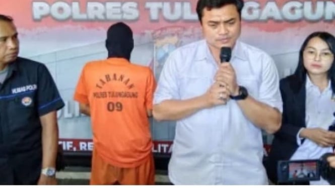 Polisi Merilis Kasus Persetubuhan ABG di Markas Polres Tulungagung