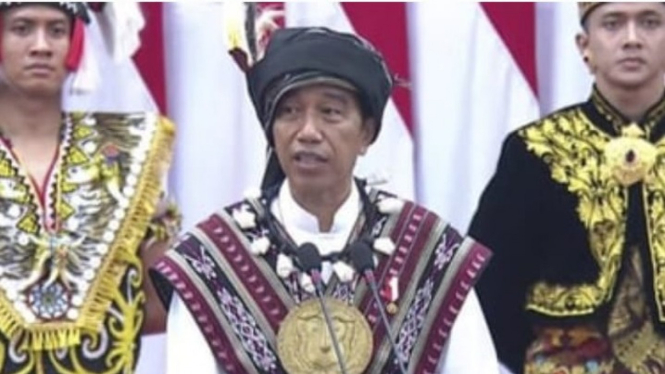 Pidato Presiden Jokowi di Sidang Tahunan MPR RI 2023