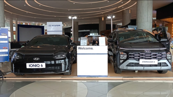 Hyundai Stargazer X dan Hyundai IONIQ6