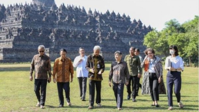 Destinasi Wisata, Kaisar Jepang (Naruhito) Berkunjung ke Borobudur