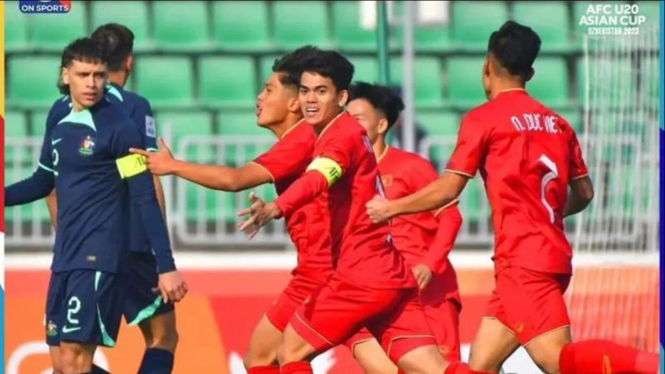Timnas Vietnam U-20 kalahkan Australia