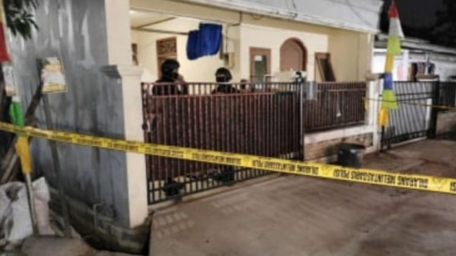 Rumah Terduga Teroris di Bekasi