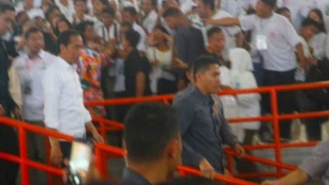 Presiden Jokowi Saat Hadiri Acara di Kabupaten Deliserdang