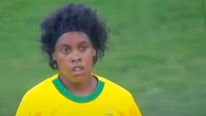 Pesepakbola wanita Afsel mirip Ronaldinho