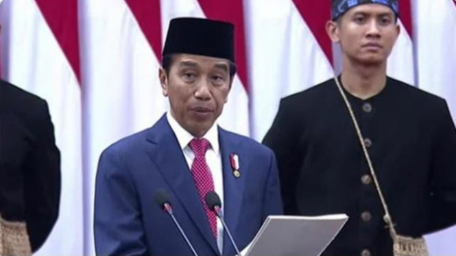 Presiden Jokowi Sampaikan RUU Anggaran Pendapatan & APBN 2024
