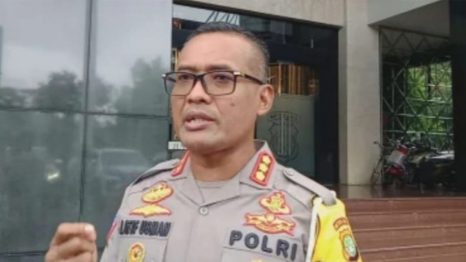 Direktur Lalu Lintas Polda Metro Jaya, Kombes Pol M. Latif Usman