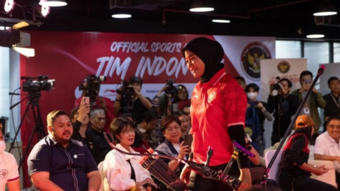 Jersey kontingen Indonesia di Asian Games 2022