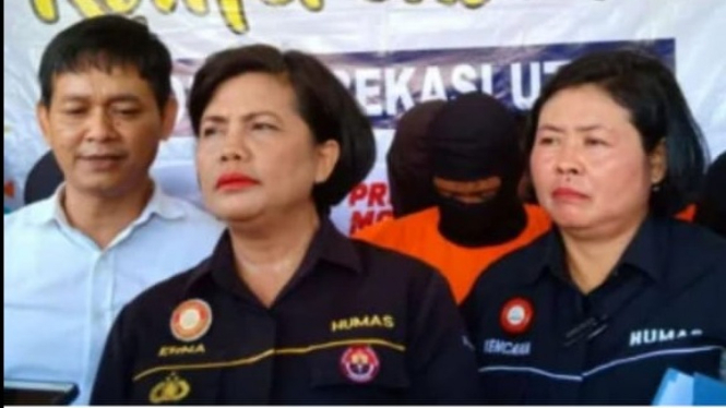 Humas Polres Metro Bekasi Kota, Kompol Erna Ruswinng.