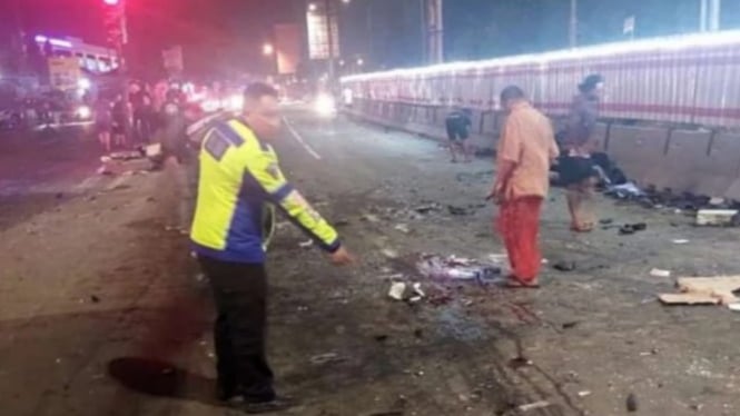 Titik Kecelakaan Maut di Exit Tol Bawen, Semarang