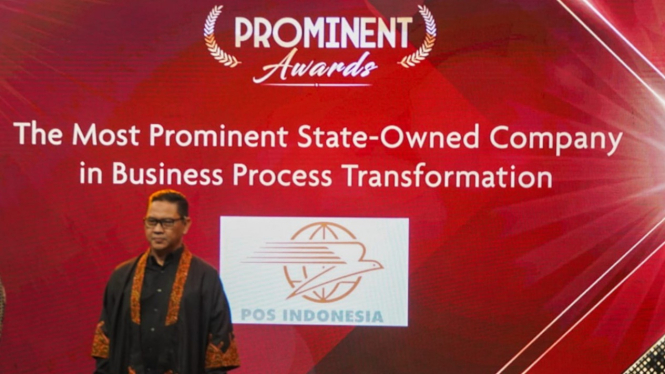Pos Indonesia raih Prominent Award 2023